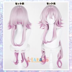 画像5: 崩壊スターレイル HonkaiStarRail 三月なのか 長夜月-Evernight コスプレウィッグ 未セット ネット付き 耐熱  (5)