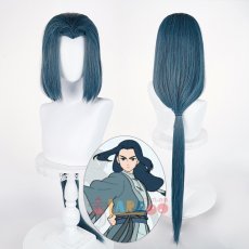 画像1: 羅小黒戦記 無限-ムゲン コスプレウィッグ 未セット ネット付き 耐熱  (1)