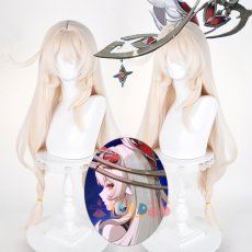 画像1: 原神 Genshin 魔女会・コードA アリス-Alice  コスプレウィッグ ネット付き 未セット ネット付き 耐熱 (1)