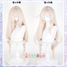 画像6: 原神 Genshin 魔女会・コードA アリス-Alice  コスプレウィッグ ネット付き 未セット ネット付き 耐熱 (6)