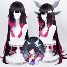 画像1: 原神 Genshin 「少女」コロンビーナ-Columbina コスプレウィッグ ネット付き 未カット 耐熱 cosplay (1)