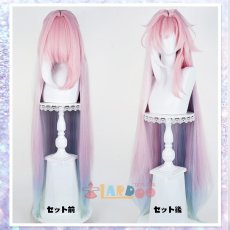 画像5: 崩壊スターレイル HonkaiStarRail キュレネ（記憶・氷） コスプレウィッグ 未セット ネット付き 耐熱 cosplay (5)