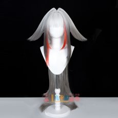 画像2: ゼンレスゾーンゼロ ZenlessZoneZero 葉瞬光-よう しゅんこう コスプレウィッグ 白Ver 未セット ネット付き 耐熱 cosplay (2)