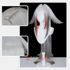 画像5: ゼンレスゾーンゼロ ZenlessZoneZero 葉瞬光-よう しゅんこう コスプレウィッグ 白Ver 未セット ネット付き 耐熱 cosplay (5)