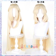 画像5: 原神 Genshin 魔女会・コードN ニコ・リヤン Nicole Reeyn コスプレウィッグ ネット付き 未セット未カット 耐熱 cosplay (5)