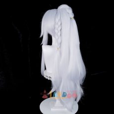 画像4: 原神 Genshin 兹白-シハク コスプレウィッグ ネット付き 未セット未カット 耐熱 cosplay (4)