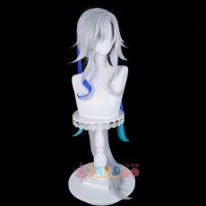 画像2: 原神 Genshin ヌヴィレット-「メリュジーヌの贈り物」 コスプレウィッグ ネット付き 未セット未カット 耐熱 cosplay (2)