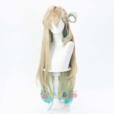 画像2: 鳴潮 メイチョウ Wuthering Waves リンネー-Lynae コスプレウィッグ ネット付き 未カット未セット 耐熱 cosplay (2)