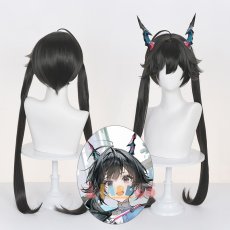 画像1: アークナイツ：エンドフィールド チェン・センユー コスプレウィッグ ネット付き 未セット未カット 耐熱 cosplay (1)