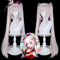 画像1: 崩壊スターレイル HonkaiStarRail 花火 火花 コスプレウィッグ 未セット ネット付き 耐熱 cosplay (1)