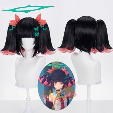 画像1: ゼンレスゾーンゼロ ZenlessZoneZero 南宮羽-NangongYu コスプレウィッグ 未セット ネット付き 耐熱 cosplay (1)