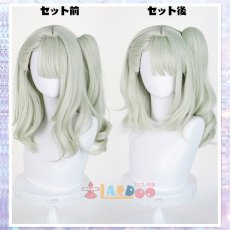 画像5: ゼンレスゾーンゼロ ZenlessZoneZero 千夏-Sunna コスプレウィッグ 未セット ネット付き 耐熱 cosplay (5)