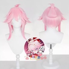 画像1: 崩壊スターレイル HonkaiStarRail 緋英-ヒエイ コスプレウィッグ 未セット ネット付き 耐熱 cosplay (1)