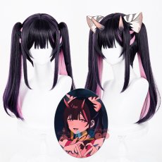 画像1: 超かぐや姫 駒沢乃依 コスプレウィッグ 未セット ネット付き 耐熱 cosplay (1)