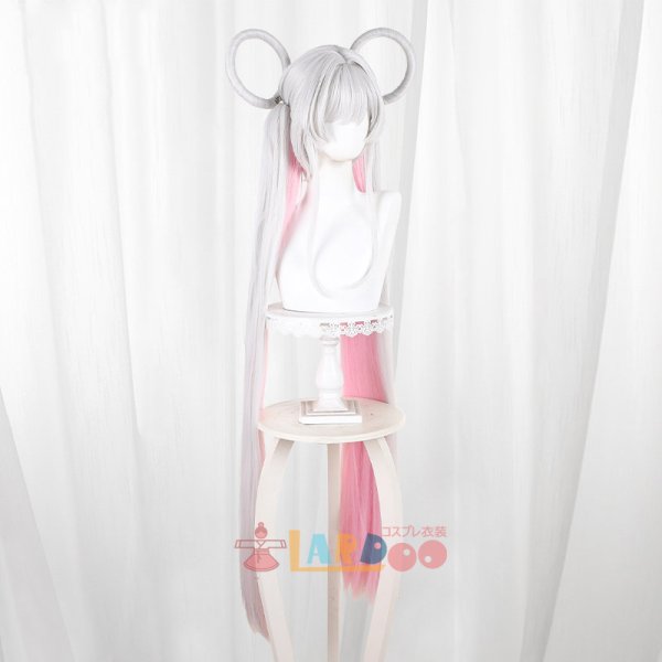 超かぐや姫 月見ヤチヨ コスプレウィッグ 未セット ネット付き 耐熱