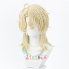 画像3: 鳴潮 メイチョウ Wuthering Waves リューク·ヘルセン-Luuk Herssen コスプレウィッグ 未セット ネット付き 耐熱 cosplay (3)
