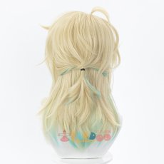 画像4: 鳴潮 メイチョウ Wuthering Waves リューク·ヘルセン-Luuk Herssen コスプレウィッグ 未セット ネット付き 耐熱 cosplay (4)