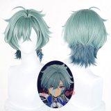 原神 Genshin ローエン-Lohen コスプレウィッグ ネット付き 未セット未カット 耐熱 cosplay
