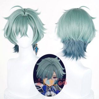 原神 ウェンティ lardoo Mサイズ ウィッグ 武器 三分妄想1/3Delusion】原神 Genshin ウェンティ-Venti コスプレ衣装