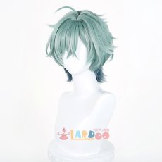 画像3: 原神 Genshin ローエン-Lohen コスプレウィッグ ネット付き 未セット未カット 耐熱 cosplay (3)