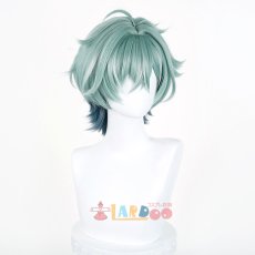 画像4: 原神 Genshin ローエン-Lohen コスプレウィッグ ネット付き 未セット未カット 耐熱 cosplay (4)