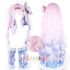 画像2: 鳴潮 メイチョウ Wuthering Waves ダーニャ-Denia コスプレウィッグ 未セット ネット付き 耐熱 cosplay (2)