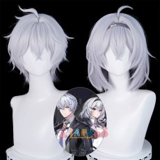 画像1: NTE Neverness to Everness 男性主人公 異能者・零 コスプレウィッグ 未セット ネット付き 耐熱 cosplay (1)