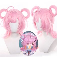 画像1: NTE Neverness to Everness ちいちゃん コスプレウィッグ 未セット ネット付き 耐熱 cosplay (1)