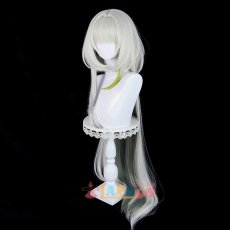 画像2: アークナイツ Arknights ケルシー·エスペランタ Kal'tsit·Esperanta コスプレウィッグ ネット付き 未セット未カット 耐熱 cosplay (2)