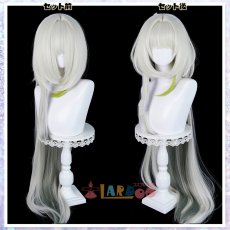 画像6: アークナイツ Arknights ケルシー·エスペランタ Kal'tsit·Esperanta コスプレウィッグ ネット付き 未セット未カット 耐熱 cosplay (6)