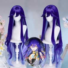 画像1: 鳴潮 メイチョウ Wuthering Waves ルシラー LUCILLA  コスプレウィッグ 未セット ネット付き 耐熱 cosplay (1)