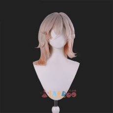 画像2: 崩壊スターレイル HonkaiStarRail 朽葉-くちば 「超常現象管理局」治安官 コスプレウィッグ 未セット ネット付き 耐熱 cosplay (2)