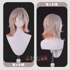画像7: 崩壊スターレイル HonkaiStarRail 朽葉-くちば 「超常現象管理局」治安官 コスプレウィッグ 未セット ネット付き 耐熱 cosplay (7)