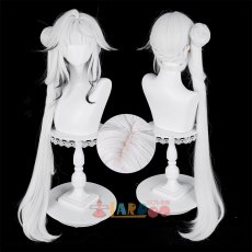 画像2: 鳴潮 メイチョウ Wuthering Waves 心 シン  コスプレウィッグ 未セット ネット付き 耐熱 cosplay (2)