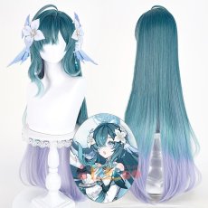 画像1: 原神 Genshin スネージナヤ ヴォジャニーツァ-Vodyanitsa コスプレウィッグ ネット付き 未セット未カット 耐熱 cosplay (1)