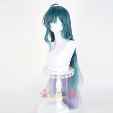 画像2: 原神 Genshin スネージナヤ ヴォジャニーツァ-Vodyanitsa コスプレウィッグ ネット付き 未セット未カット 耐熱 cosplay (2)