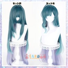 画像6: 原神 Genshin スネージナヤ ヴォジャニーツァ-Vodyanitsa コスプレウィッグ ネット付き 未セット未カット 耐熱 cosplay (6)