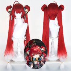 画像1: 鳴潮 メイチョウ Wuthering Waves 鎖暝 サメイ  コスプレウィッグ 未セット ネット付き 耐熱 cosplay (1)