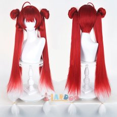 画像2: 鳴潮 メイチョウ Wuthering Waves 鎖暝 サメイ  コスプレウィッグ 未セット ネット付き 耐熱 cosplay (2)