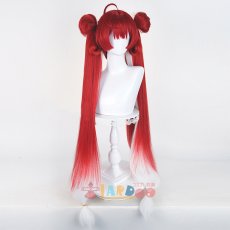 画像3: 鳴潮 メイチョウ Wuthering Waves 鎖暝 サメイ  コスプレウィッグ 未セット ネット付き 耐熱 cosplay (3)