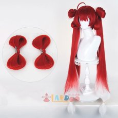 画像4: 鳴潮 メイチョウ Wuthering Waves 鎖暝 サメイ  コスプレウィッグ 未セット ネット付き 耐熱 cosplay (4)
