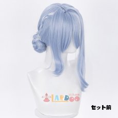 画像6: 原神 Genshin スネージナヤ Odette オデット コスプレウィッグ ネット付き 未セット未カット 耐熱 cosplay (6)