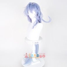 画像2: 崩壊スターレイル HonkaiStarRail ロビン・夏空の歌 コスプレウィッグ ネット付き 耐熱 cosplay (2)