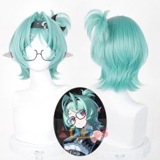 画像1: ゼンレスゾーンゼロ ゼンゼロ ロクシー·イフリータ·プライス Roxy コスプレウィッグ 未セット ネット付き 耐熱 cosplay (1)