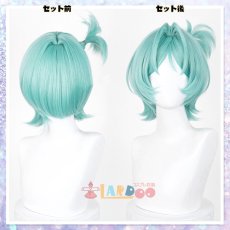 画像5: ゼンレスゾーンゼロ ゼンゼロ ロクシー·イフリータ·プライス Roxy コスプレウィッグ 未セット ネット付き 耐熱 cosplay (5)