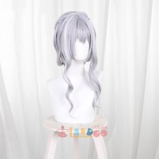 画像2: 原神 Genshin 氷神 アナスターシャ コスプレウィッグ 初版 ネット付き 未セット未カット 耐熱 cosplay (2)