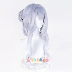 画像4: 原神 Genshin 氷神 アナスターシャ コスプレウィッグ 二版 ネット付き 未セット未カット 耐熱 cosplay (4)