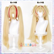 画像6: ゼンレスゾーンゼロ ゼンゼロ クラレッタ·フリンツ Claret Flint コスプレウィッグ 未セット ネット付き 耐熱 cosplay (6)