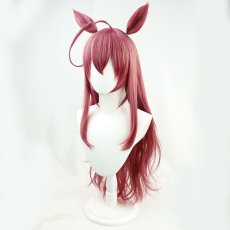 画像4: ウマ娘 プリティーダービー ミホノブルボン コスプレウィッグ 耳付き ネット付き 耐熱 cosplay (4)