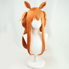 画像4: ウマ娘 プリティーダービー マヤノトップガン コスプレウィッグ 耳付き ネット付き 耐熱 cosplay (4)